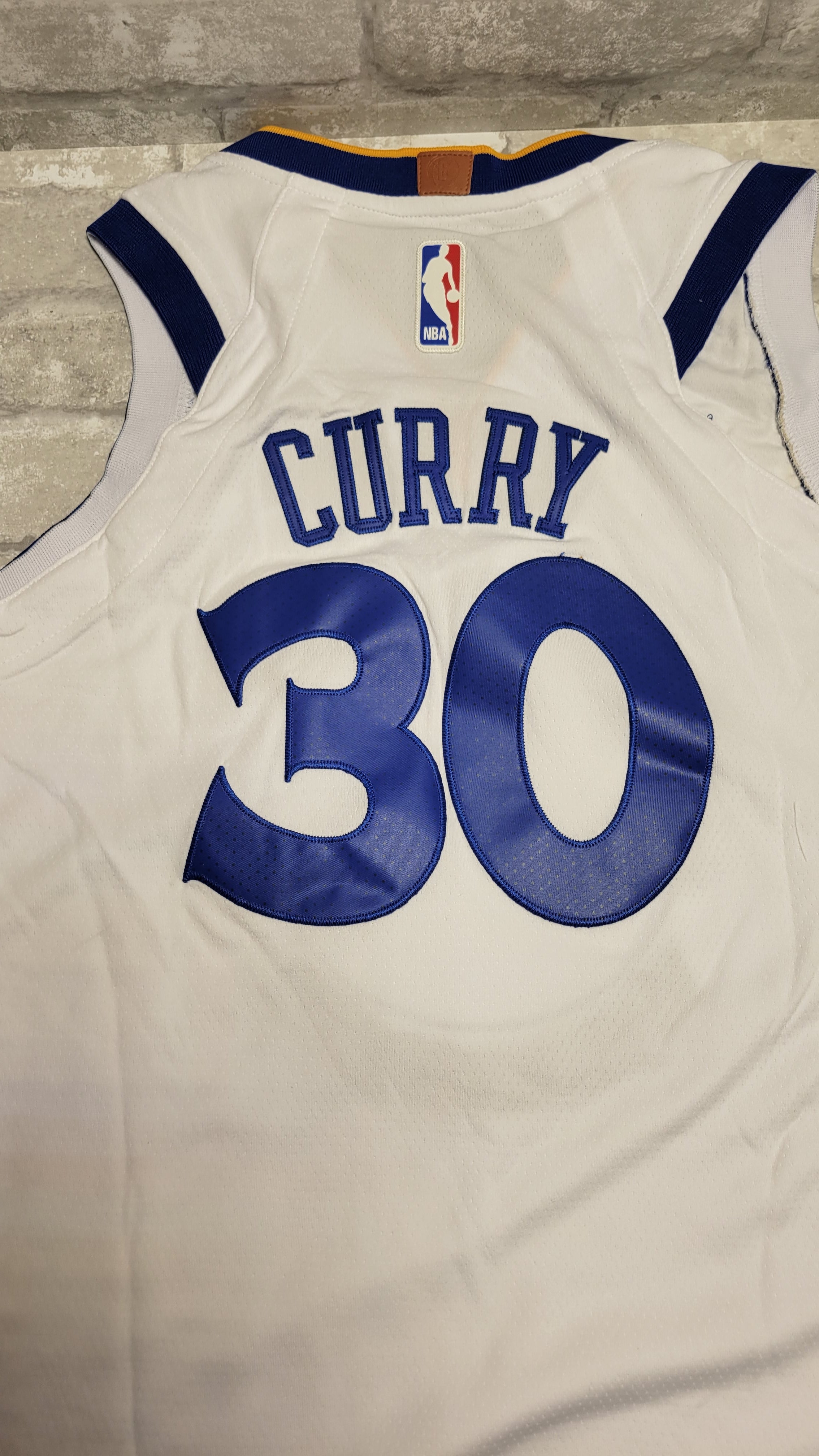 STEPH CURRY Nike NBA JERSEY Golden State WARRIORS Rakuten, Youth XL (8066507899118)